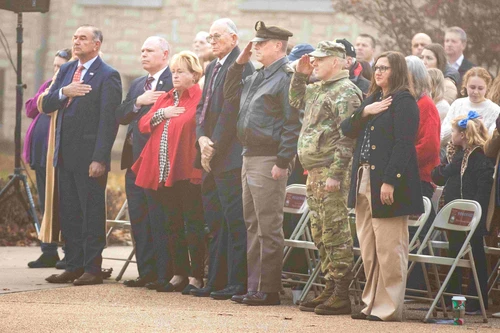 Read about Veterans sunrise service.